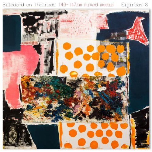 Billboard on the road