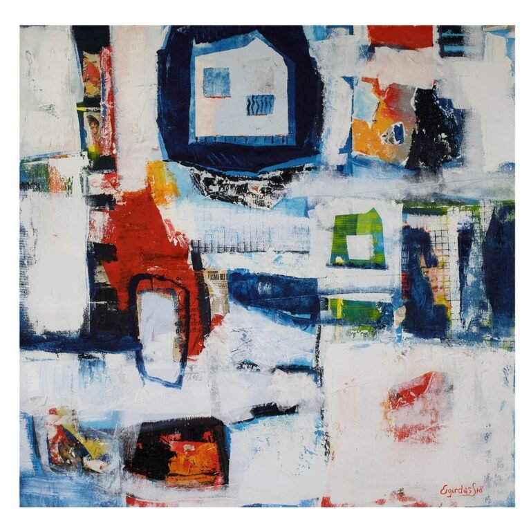 City of joy - Abstraktūs paveikslai Eigirdas Scinskas