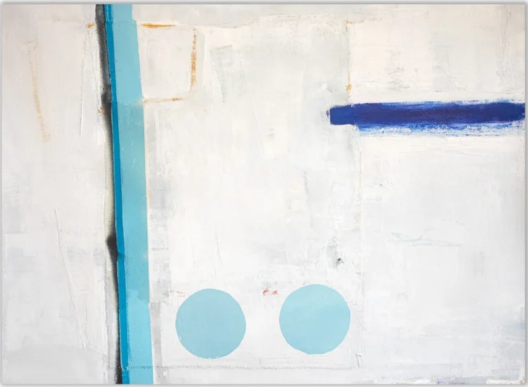 TWO ISLANDS – abstraktus paveikslas, 140×100 cm, aliejus ant drobės, menininkas Eigirdas Scinskas