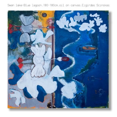 Swan lake - Blue lagoon