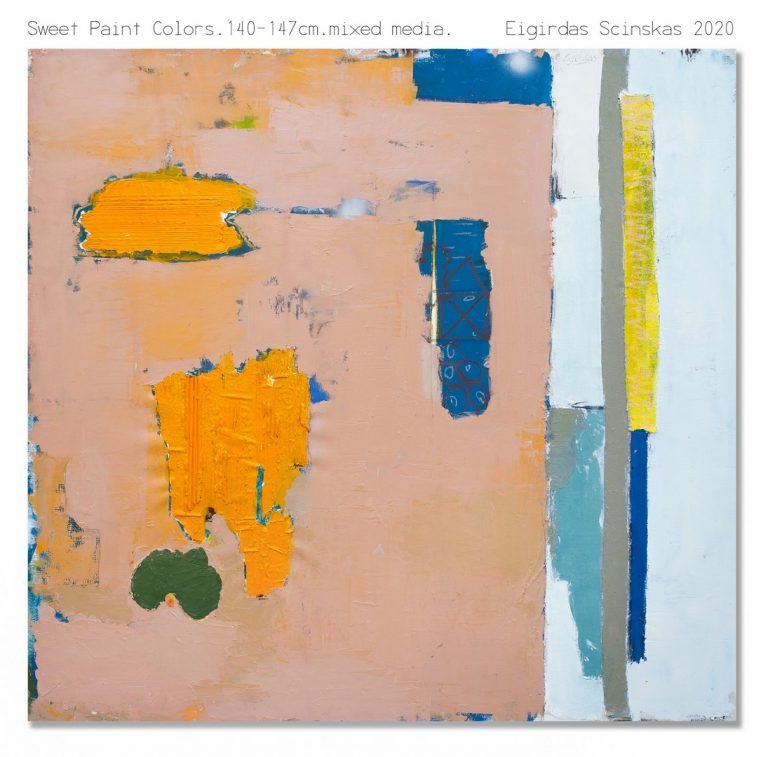 Sweet paint colors - Abstraktūs paveikslai Eigirdas Scinskas