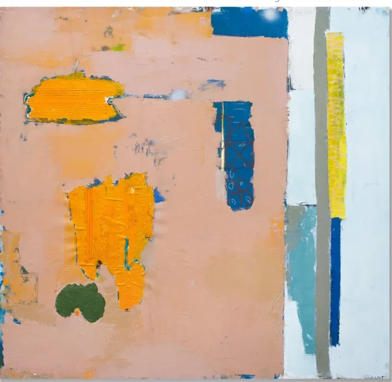 SWEET PAINT COLORS – abstraktus paveikslas, 140×147 cm, aliejus ant drobės, menininkas Eigirdas Scinskas