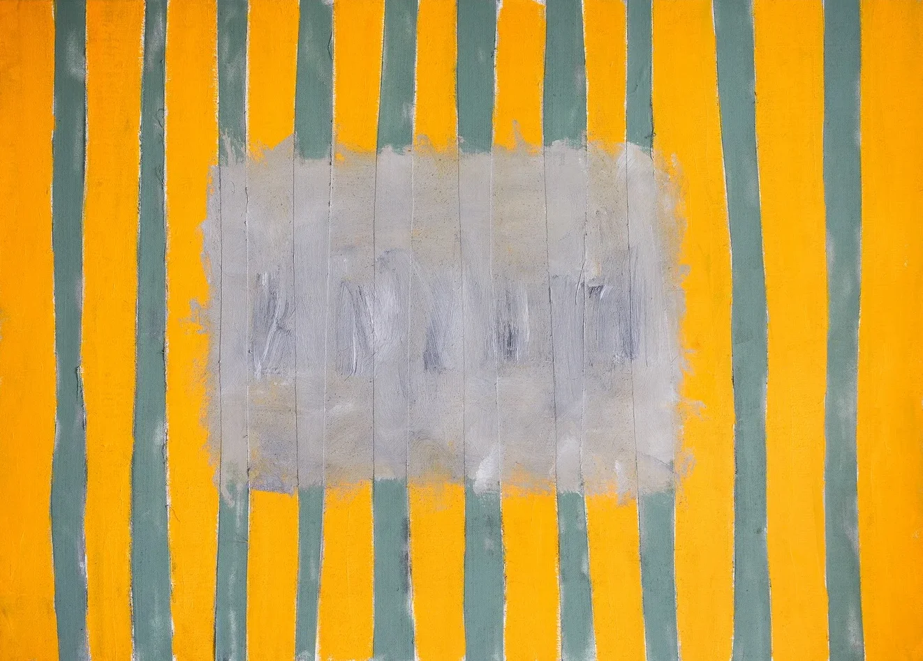 TOWEL ON THE SAND – abstraktus paveikslas, 140×100 cm, aliejus ant drobės, menininkas Eigirdas Scinskas