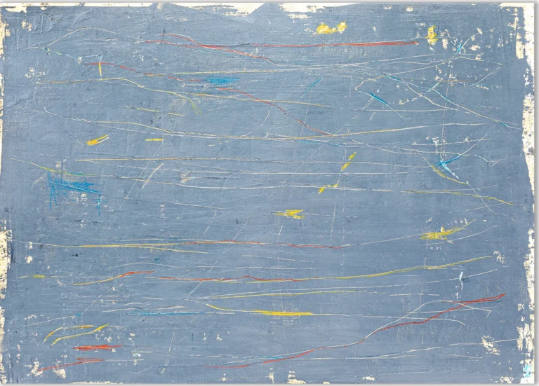 SOUND OF COLORS – abstraktus paveikslas, 140×105 cm, aliejus ant drobės, menininkas Eigirdas Scinskas