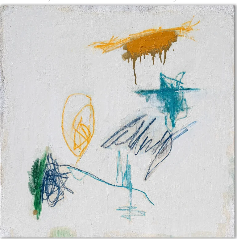 SWEET HARMONY – abstraktus paveikslas, 100×100 cm, aliejus ant drobės, menininkas Eigirdas Scinskas