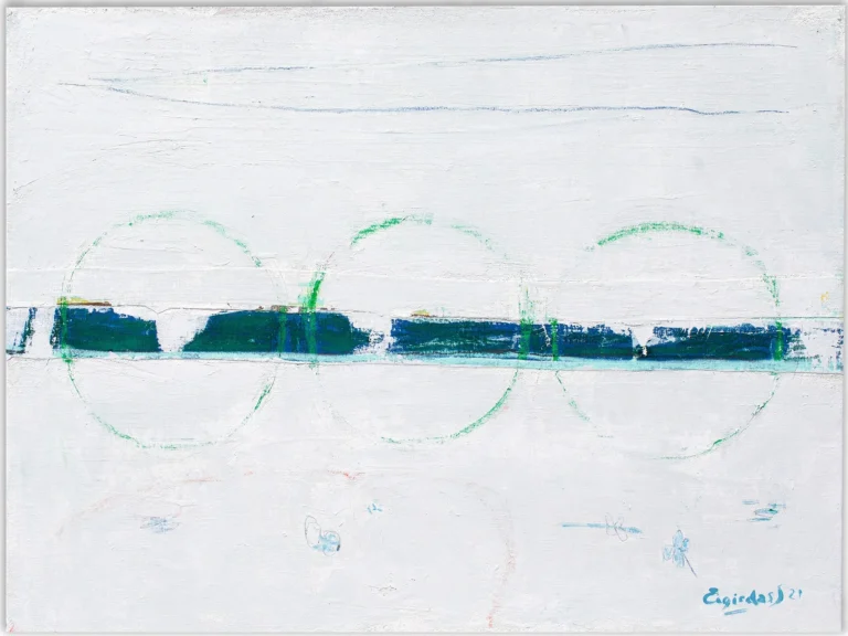 11 SENSE – abstraktus paveikslas, 140×105 cm, aliejus ant drobės, menininkas Eigirdas Scinskas