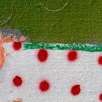 Cherries on table