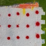 Cherries on table