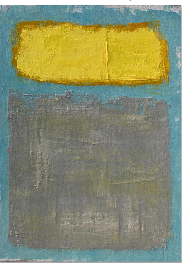 THE CLOUD – abstraktus paveikslas, 100×140 cm, aliejus ant drobės, menininkas Eigirdas Scinskas