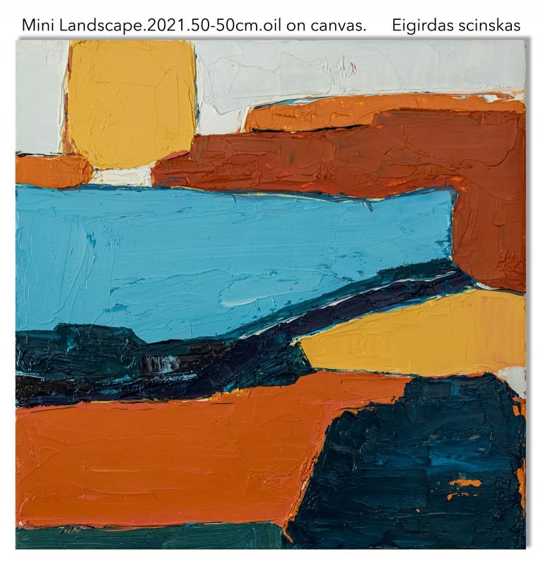 Mini Landscapes - Abstraktūs paveikslai Eigirdas Scinskas