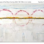 Three phases of the Moon – Sunrise