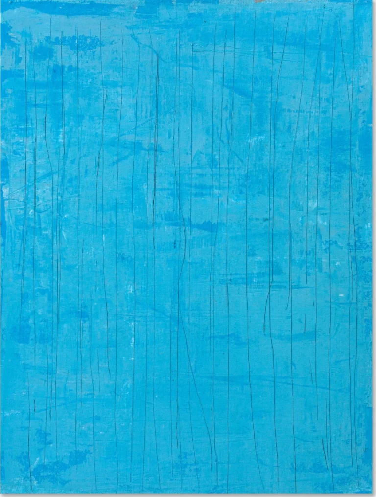 BLUE NOTE – abstraktus paveikslas, 105×140 cm, akrilas ant drobės, menininkas Eigirdas Scinskas