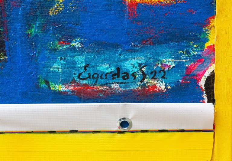 Lemon garden - Abstraktūs paveikslai Eigirdas Scinskas