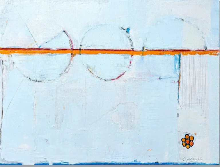 3 PHASES OF THE MOON – RAIN – abstraktus paveikslas, 160×200 cm, aliejus ant drobės, menininkas Eigirdas Scinskas