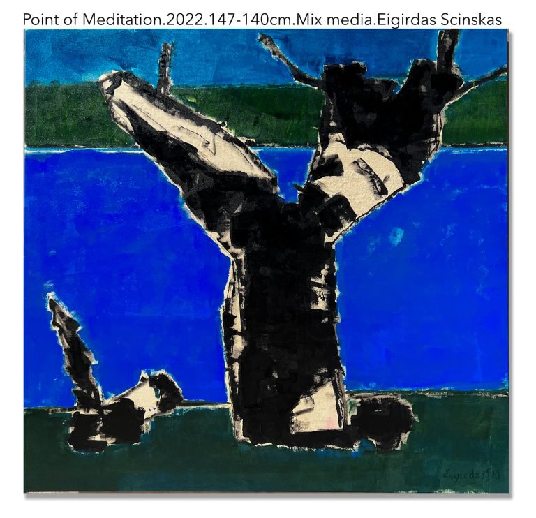 Point of Meditation - Abstraktūs paveikslai Eigirdas Scinskas