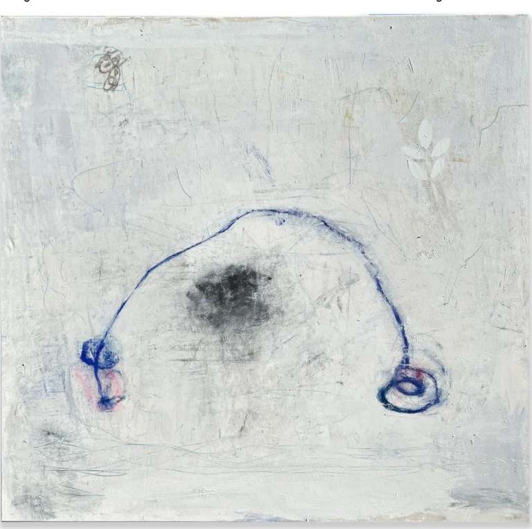 CELESTIAL BODIES – SAIL – abstraktus paveikslas, 147×140 cm, mišri technika ant drobės, menininkas Eigirdas Scinskas
