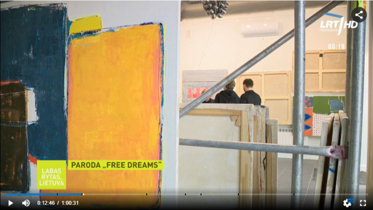 Menininkas Eigirdas Scinskas sapnų vaizdinius perkėlė į paveikslus – naujoje parodoje „Free Dreams“