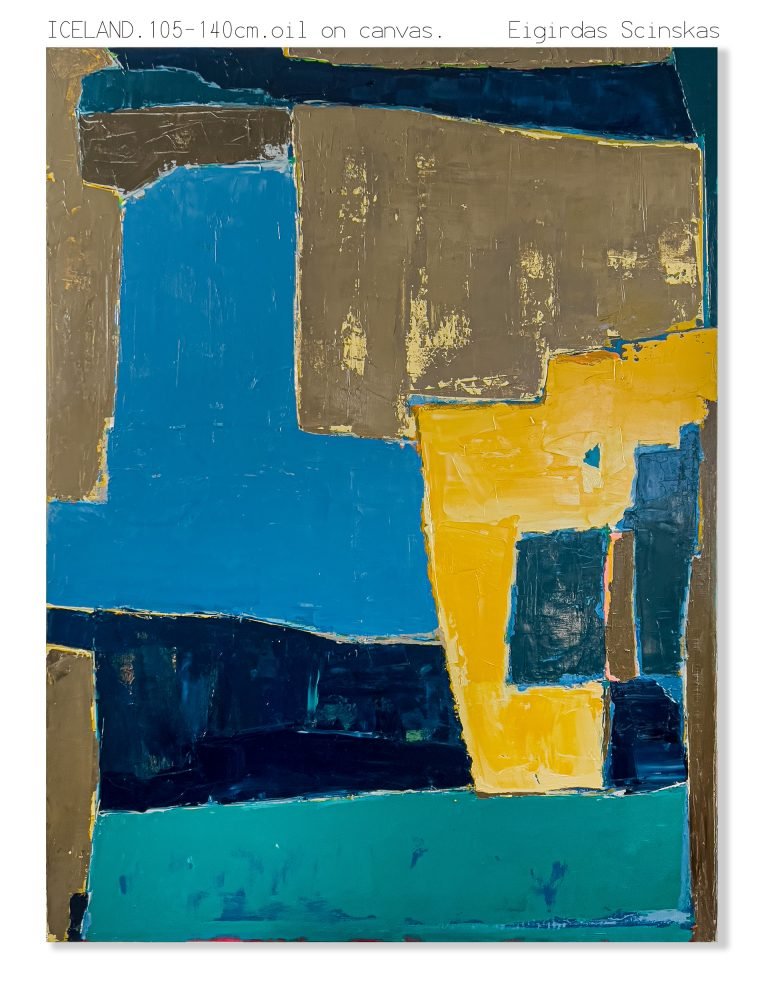ICELAND.105-140cm.oil-on-canvas.Eigirdas-Scinskas