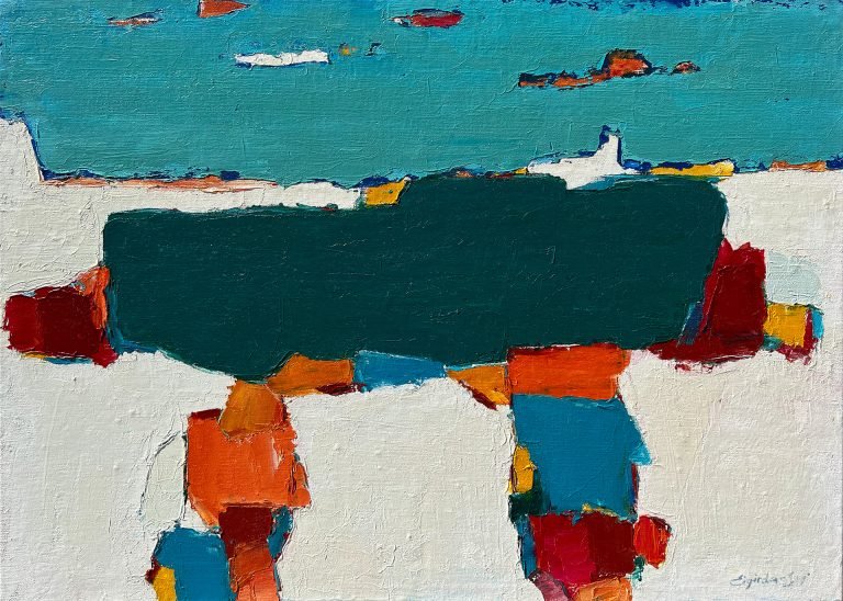 Italy-Portofino.2021.140-100cm.oil-on-canvas