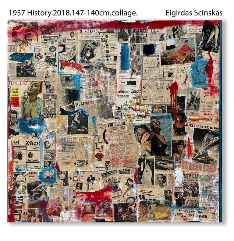 1957 History - Abstraktūs paveikslai Eigirdas Scinskas