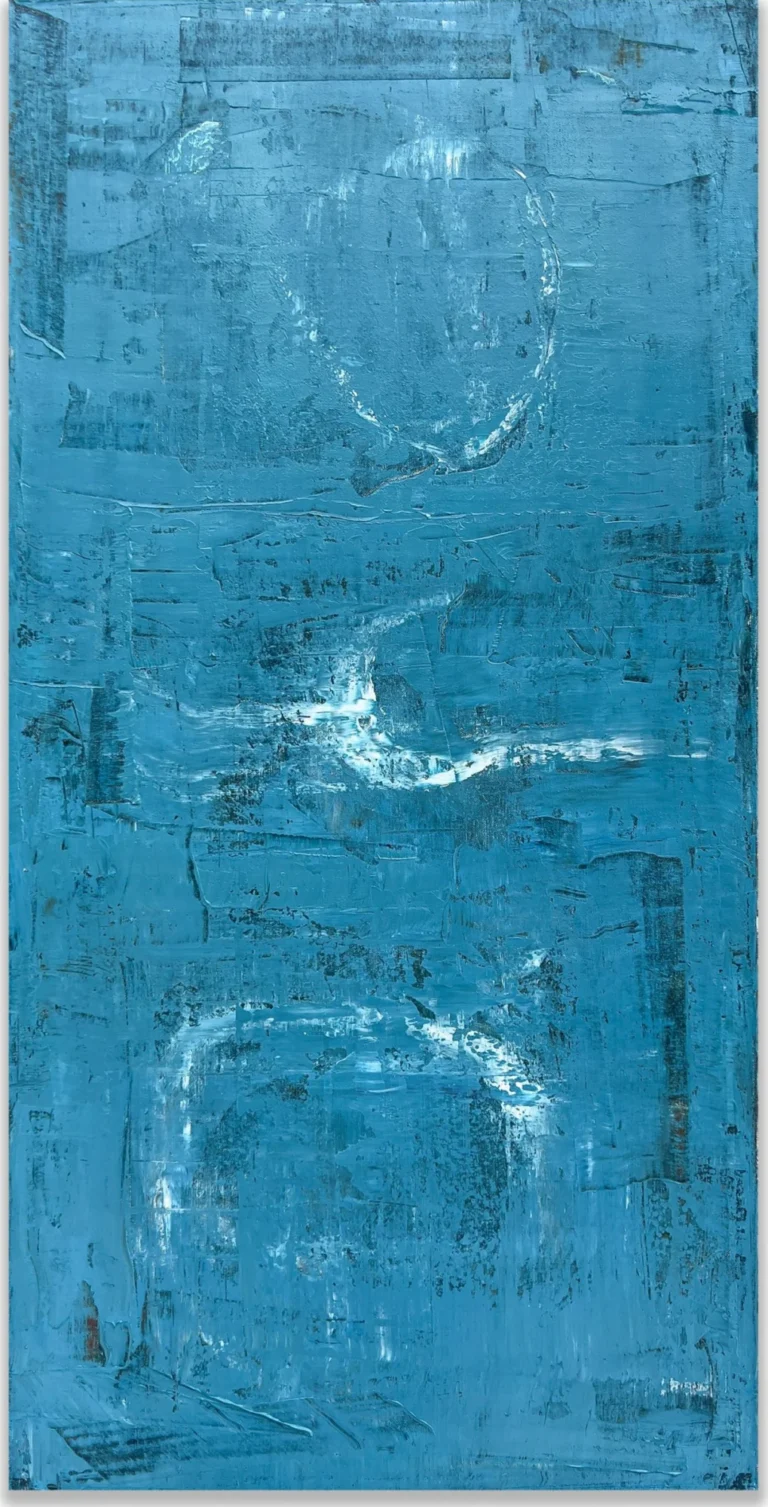 3 PHASES OF THE STAR – abstraktus paveikslas, 70×140 cm, aliejus ant drobės, menininkas Eigirdas Scinskas