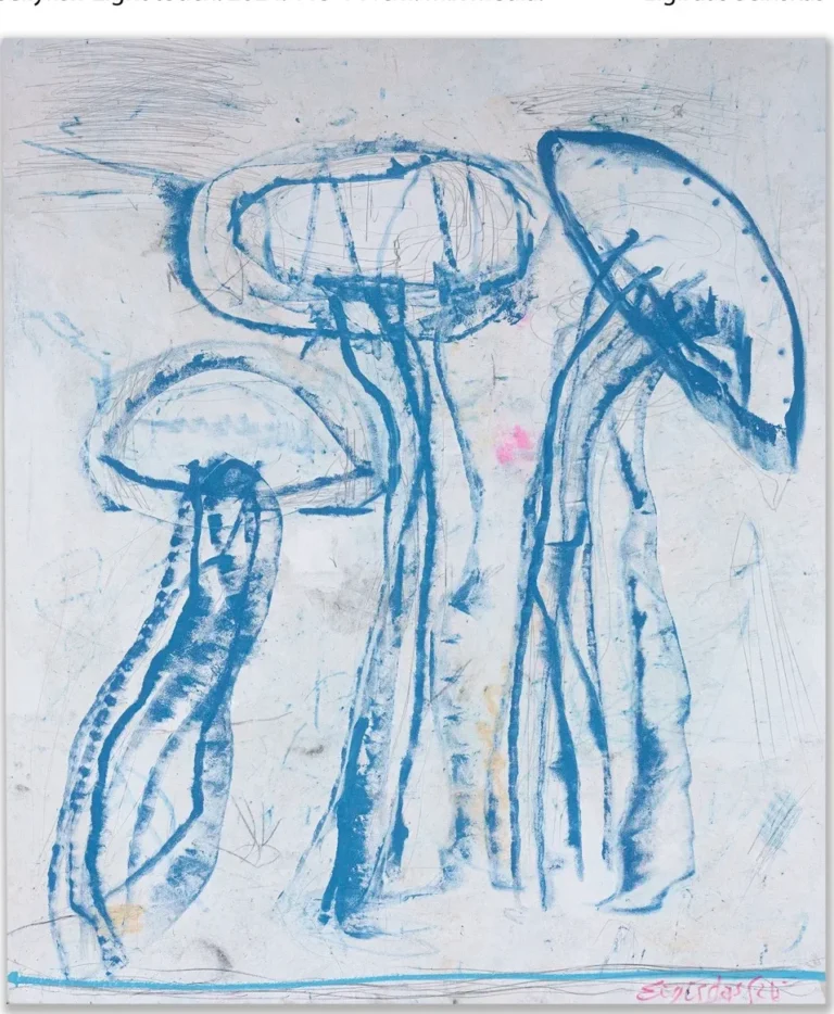 LIGHT TOUCH – abstraktus paveikslas, 115×144 cm, mišri technika ant drobės, menininkas Eigirdas Scinskas