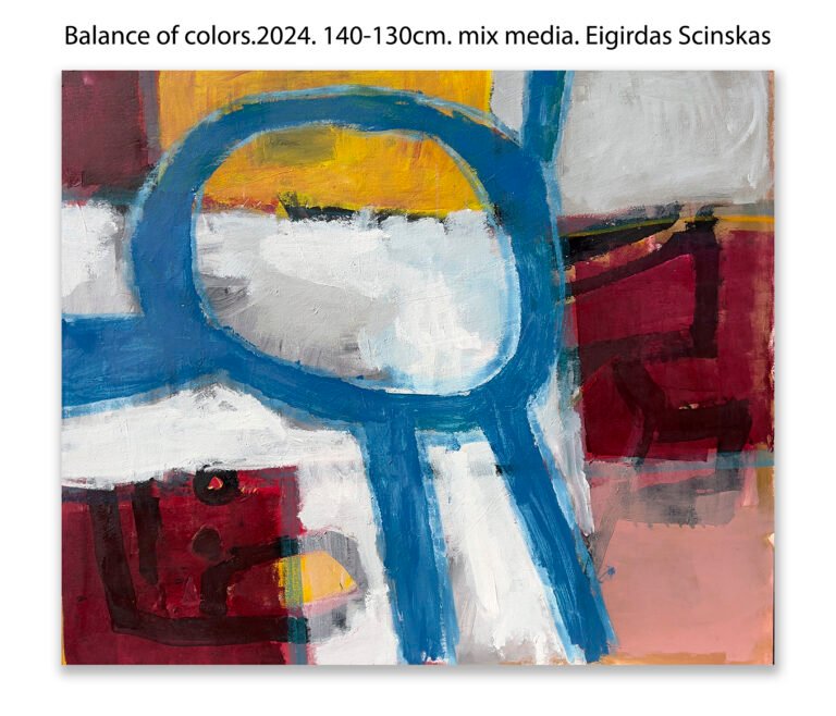 Balance of Colors - Abstraktūs paveikslai Eigirdas Scinskas