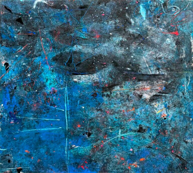 Jellyfish - Pulse of the Galaxy - Abstraktūs paveikslai Eigirdas Scinskas