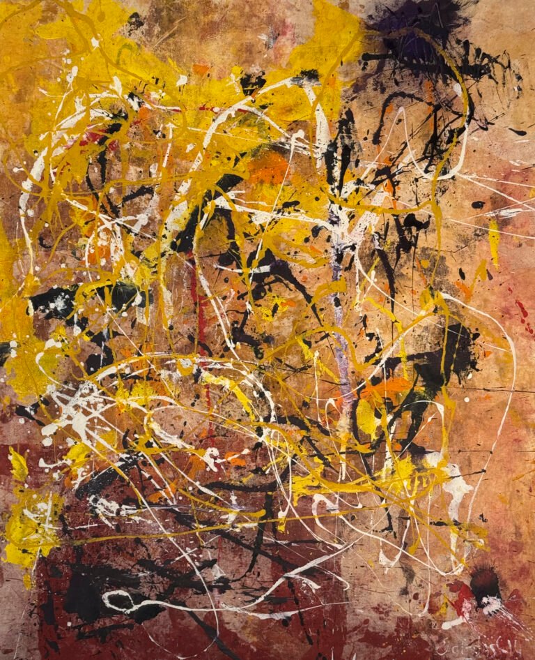 Yellow Solo - paveikslas, Eigirdas Scinskas