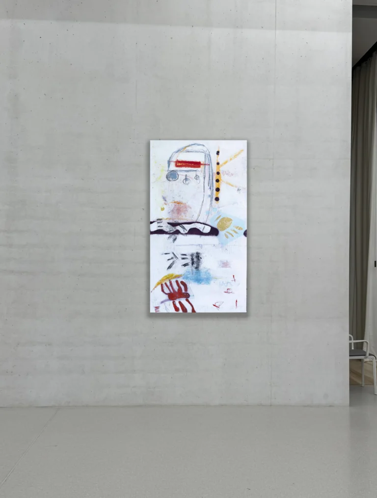 Creator – abstraktus paveikslas, 80×147 cm, akrilas ant drobės, menininkas Eigirdas Scinskas